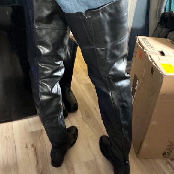 Thigh high boots size 13 - Picture 7 of 11